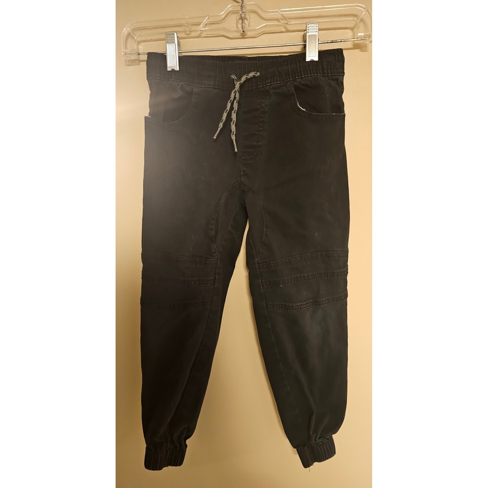 Street Rules Black Moto Jogger Pants Kids Size 6 Casual Everyday Streetwear